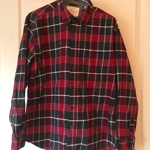 Men’s med. red flannel
